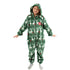 Snuggs Kids Blanket Onesie Green christmas
